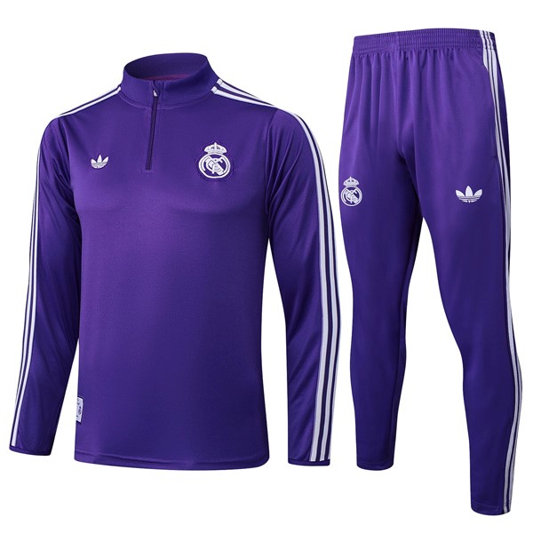 Sudadera De Training Real Madrid 2025-2026 Purpura 5 Sudadera De Training Real Madrid 2025-2026 Purpura 5